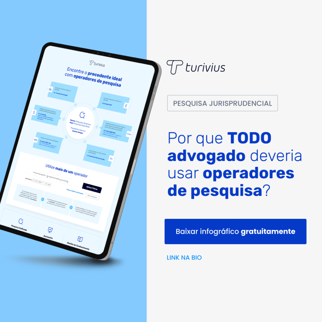 Operadores de Pesquisa Jurisprudencial - Infográfico completo