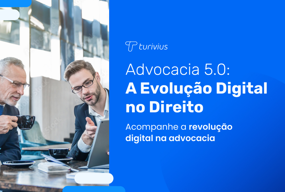 Ilustração representando a advocacia 5.0
